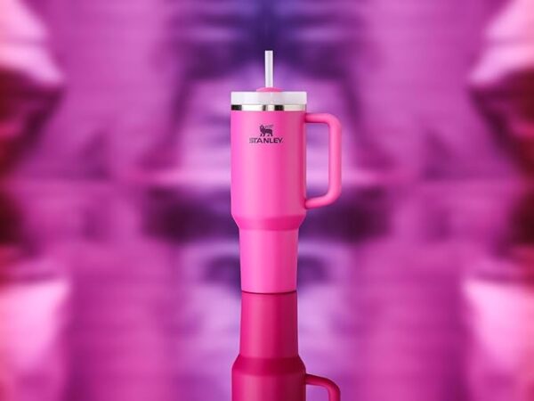 STANLEY Quencher H2.0 Tumbler with Handle and Straw 40 oz | Flowstate 3-Position Lid | Cup Holder Compatible for Travel | Insulated Stainless Steel Cup | BPA-Free | Fuchsia - Image 3
