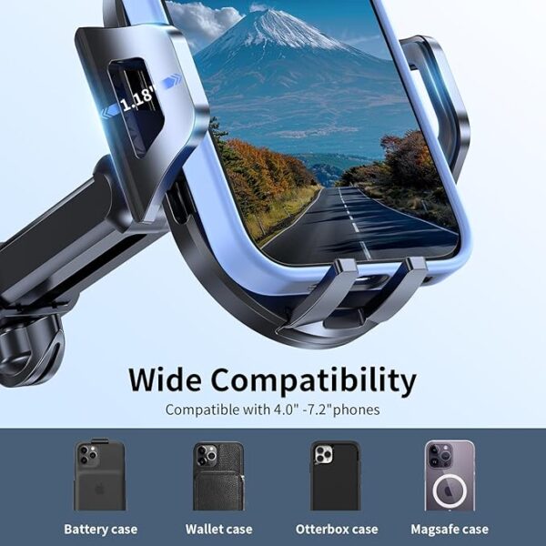 Phone Holders for Your Car Upgraded Car Phone Holder Mount Hands Free Universal - Image 2