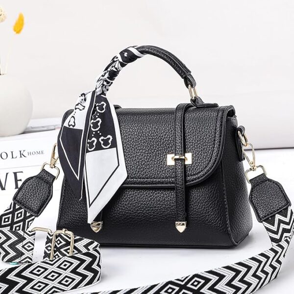 I IHAYNER Crossbody Bags for Women Soft Leather Purses Top Handle Handbags for Travel Designer - Image 3